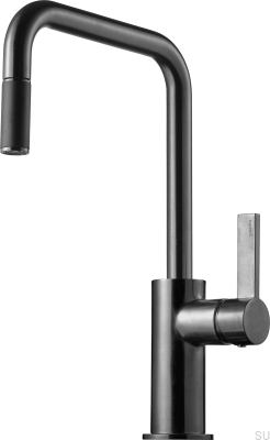 Kitchen faucet with pull-out spout ARM577 Brass Black Chrome Brushed