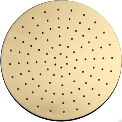 Round rain shower head 300 ZSOF079 Brass Honey Gold