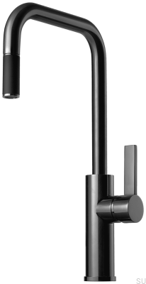 Kitchen faucet with pull-out spout ARM985 Brass Black Chrome
