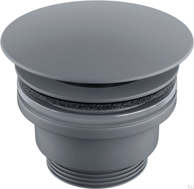 Universal washbasin plug 68400 Brass Gray Ascot
