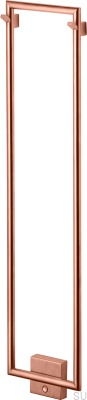 Bathroom radiator TW800-200 Steel Copper Brushed