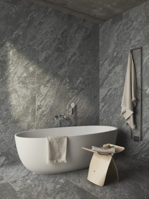 Wall mounted thermostatic bathtub faucet ARM036 Polished Brass Unpainted with Black