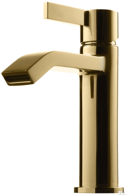 ARM071 basin faucet, Honey Gold Brass