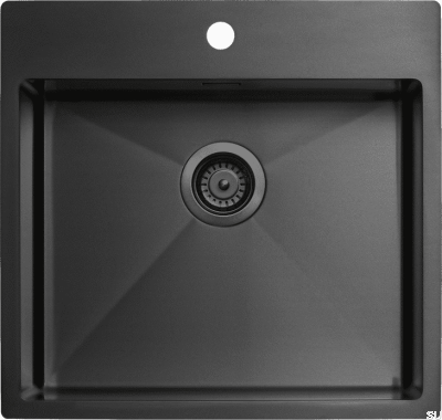 Diskho 5540 Steel Matte Black PVD kitchen sink