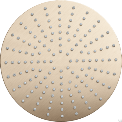 Round rain shower head 300 ZSOF079 Brass Brushed Nickel