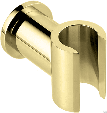 Adjustable wall holder for a shower head XSUP030, Honey Gold Brass