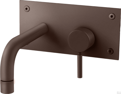 BOX006 washbasin tap, brass, brown