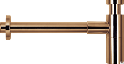 Washbasin siphon XACC167 Polished Brass, Unpainted