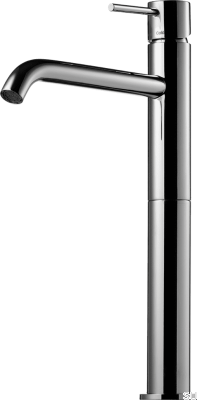 EVM082 washbasin tap, chrome-plated brass