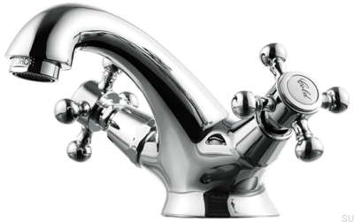VLV065 Classic washbasin tap, chrome-plated brass