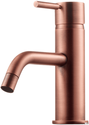 EVM071 washbasin tap, brushed copper, unpainted