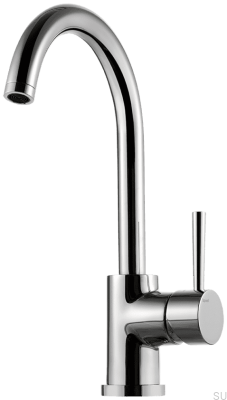 EVO180 kitchen faucet, chrome-plated brass