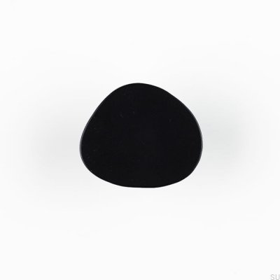 Furniture knob Ink Black steel