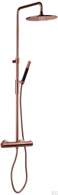 Shower set TVM7200-150 Brushed Copper Unpainted