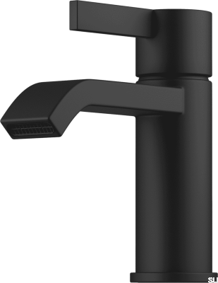 Washbasin faucet ARM071M Matte Black Brass