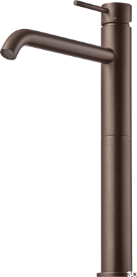 EVM082 washbasin faucet, brown brass