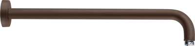 Wall shower arm 400 ZSOF034 Brass Brown