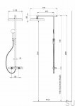 9426708--Zestaw prysznicowy ARM300-150 Mosiężny Czarny Chrom-Tapwell-Skandynawskie-Uchwyty_2