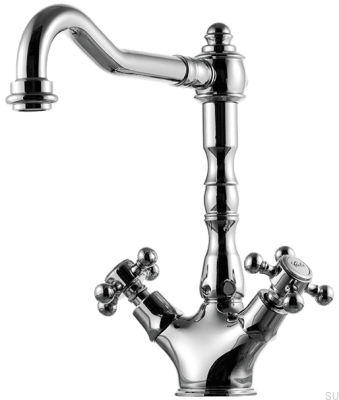 FBLV180 kitchen faucet, chrome-plated brass