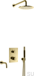 9421862--Zestaw prysznicowy z termostatyczną baterią ciśnieniową BOX7368 ED2 Mosiężny Miodowe Złoto-Tapwell-Skandynawskie-Uchwyty_1