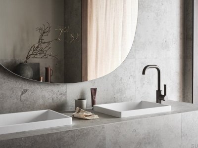 ARM878 kitchen faucet, chrome-plated brass