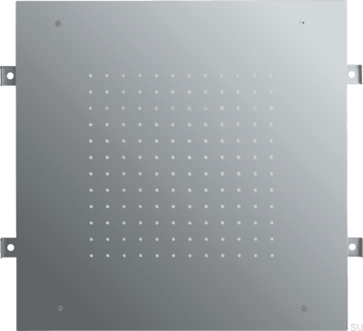 Shower head, square rain shower 500 ZSOF095, Chrome-plated brass