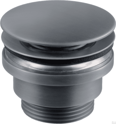  Universal Pop-up Washbasin Stopper 74400 Brass Gray Ascot
