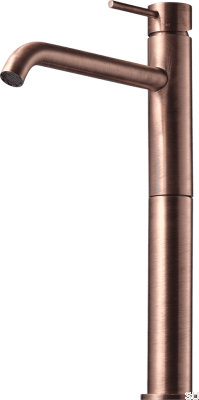 EVM082 washbasin tap, brushed copper, unpainted