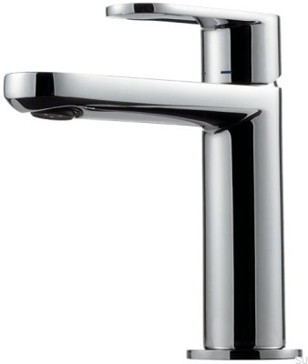 CA071 washbasin faucet, chrome-plated brass