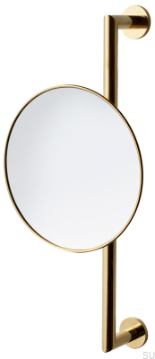 TA816 bathroom mirror, polished brass, unpainted