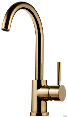 EVO180 kitchen faucet, polished brass, unpainted