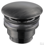 9422748--Uniwersalny korek do umywalki 68400 Mosiężny Szczotkowany Czarny Chrom-Tapwell-Skandynawskie-Uchwyty_1