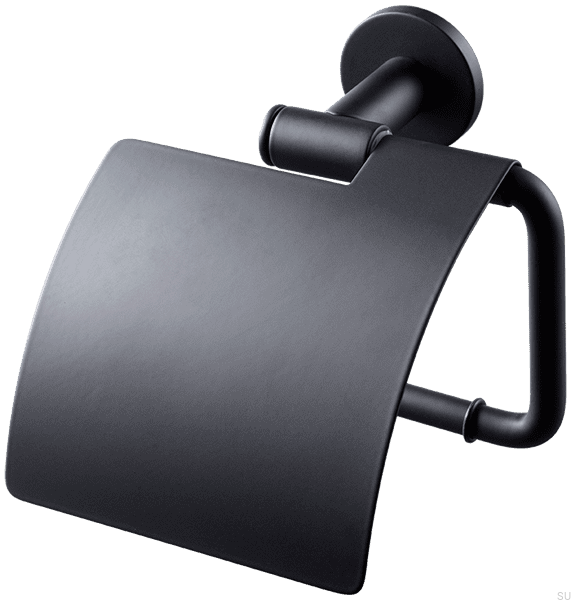 9420583--Uchwyt na papier toaletowy TA236 Mosiężny Czarny Mat-Tapwell-Skandynawskie-Uchwyty_1