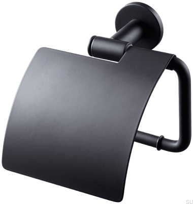 Toilet paper holder TA236 Matte Black Brass