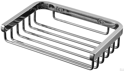 Soap dish TA126, chrome-plated brass