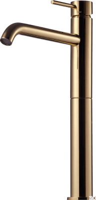 EVM082 washbasin tap, polished brass, unpainted