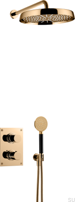 Shower set ARM7268 ED2 Polished Brass, Unpainted