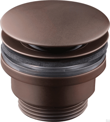 Universal Pop-up washbasin plug 74400 Brass Brown