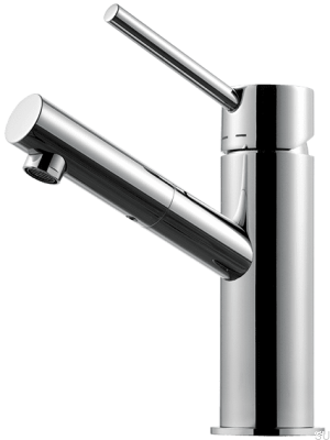 BI071 washbasin tap, chrome-plated brass
