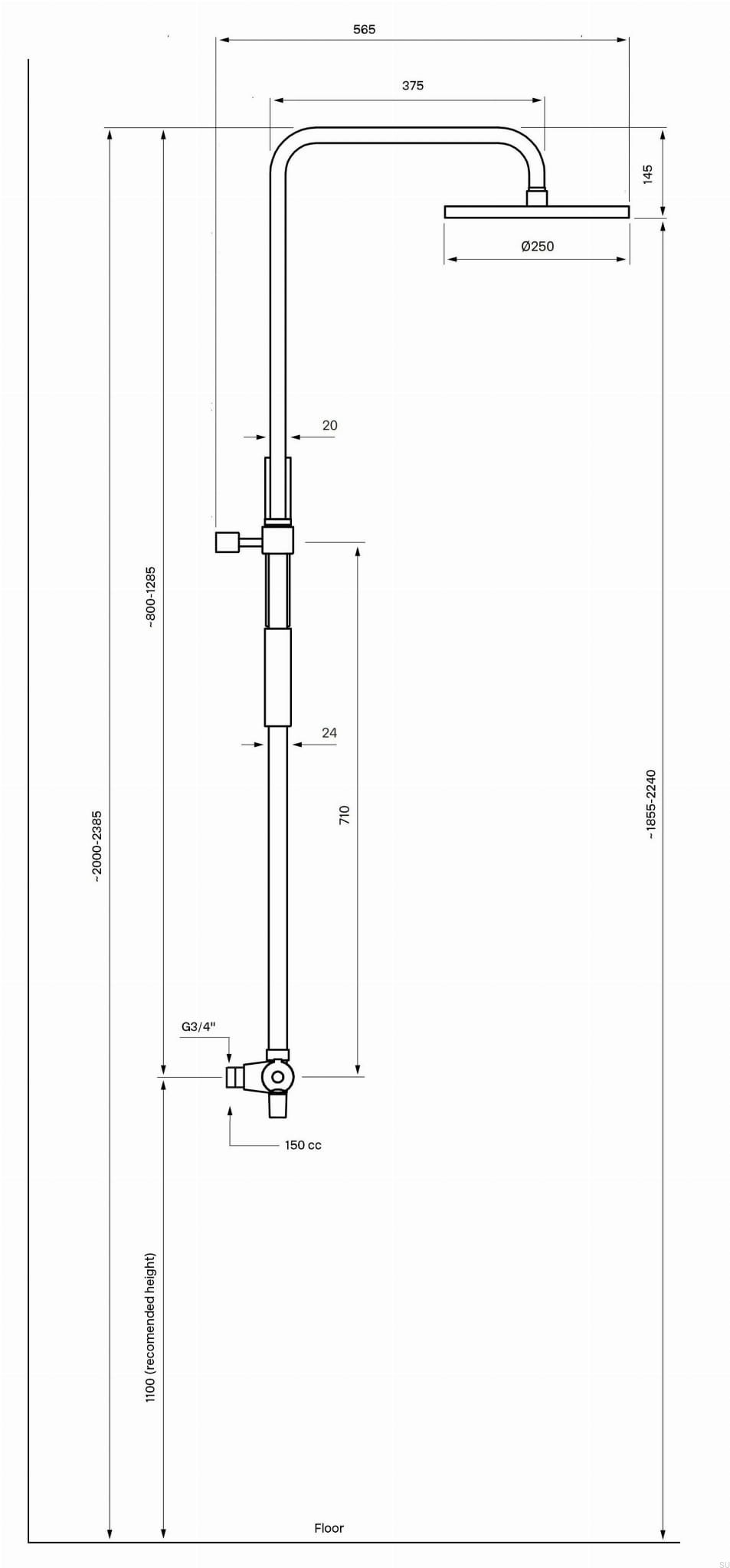 9418738--Zestaw prysznicowy TVM7200-150 Mosiężny Polerowany Nielakierowany-Tapwell-Skandynawskie-Uchwyty_2