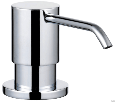 BI228 soap dispenser, chrome-plated brass