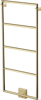 Bathroom radiator TW800-400 Steel Honey Gold PVD