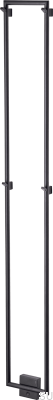 Bathroom radiator TW1500-200 Matte Black Steel