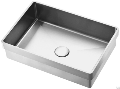 Recessed washbasin TA4328 Steel PVD