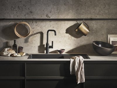 ARM980 Brass Brown Kitchen Faucet