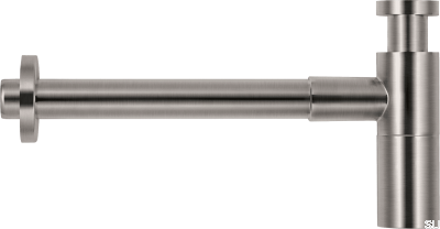 Washbasin trap XACC167 Brushed Nickel Brass