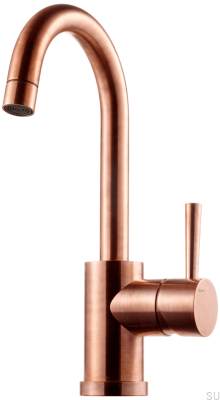 EVO078 kitchen faucet, brushed copper, unpainted