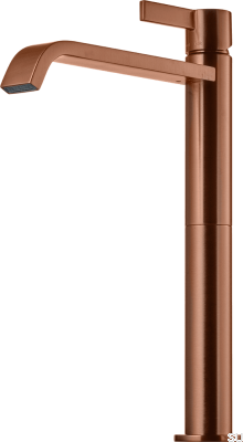 ARM081 washbasin faucet, brushed copper, unpainted