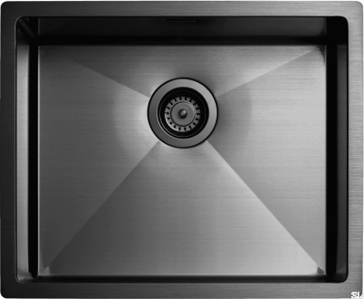 Diskho 5040 Steel Black Chrome PVD Kitchen Sink