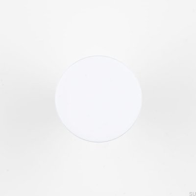 Luciola 20 Aluminum White furniture knob